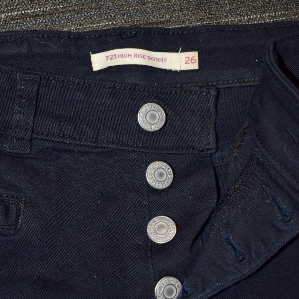 Levi's Women's High Rise Skinny Jeans - Black